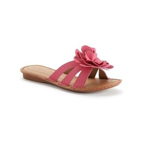 Sonoma Slip-On Sandals with Cushioned Foootbed (NWB)